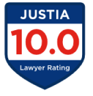Justia Rating 10 Logo