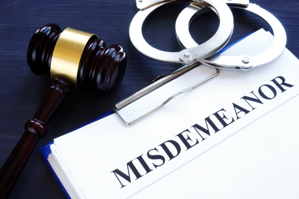 Does a misdemeanor go on your record?